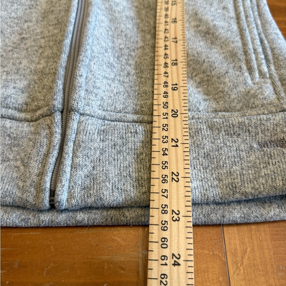 Patagonia Better Sweater Hoodie Full Zip Size S Aesthetic Grey Long Sleeve Warm - Picture 11 of 12